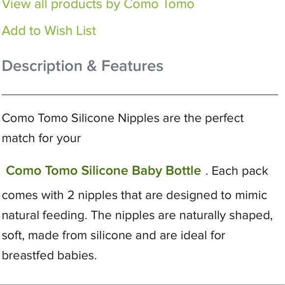 5 x Como Tomo Slow Flow Nipples Lot 🤍 - Picture 7 of 7